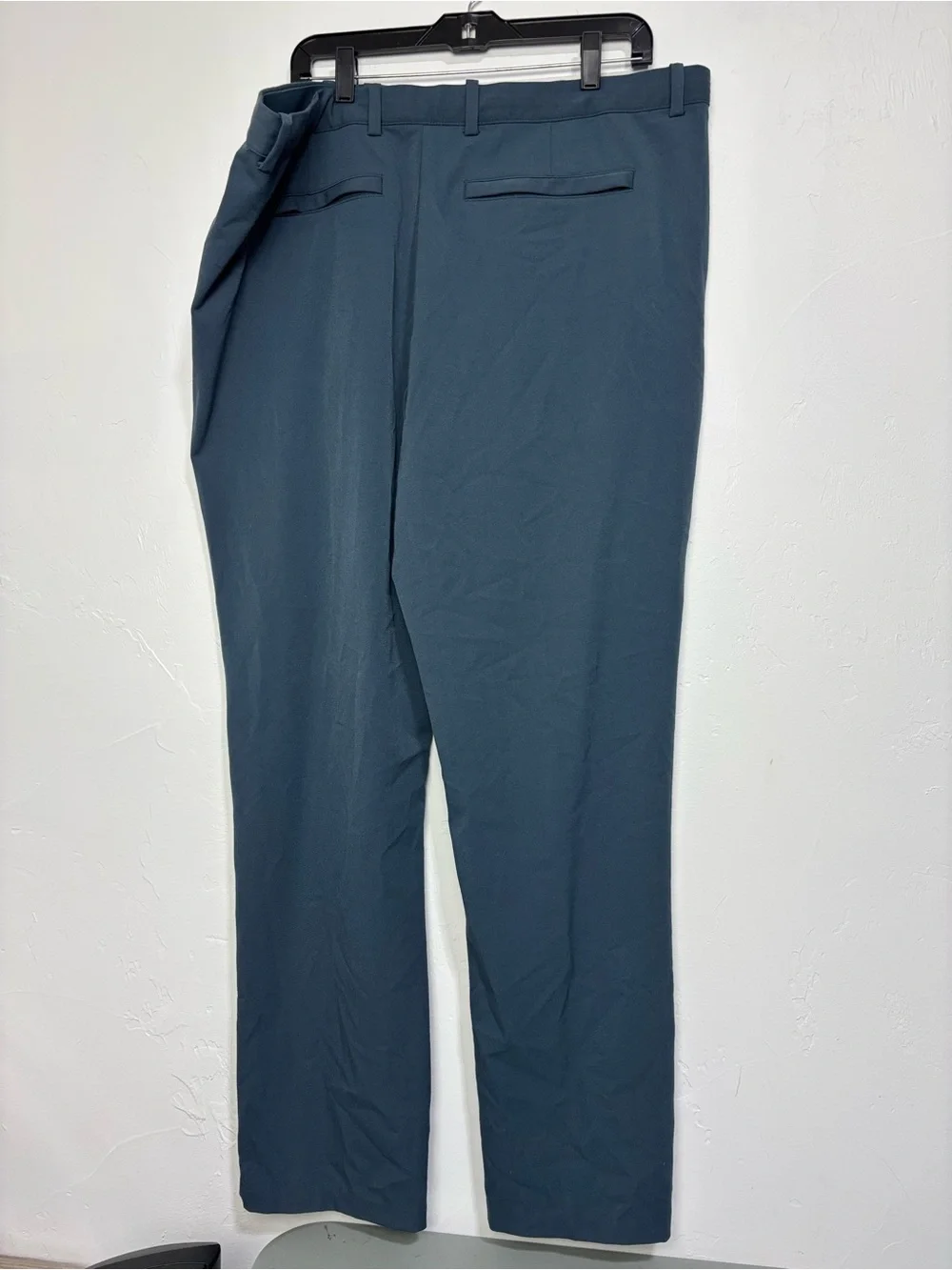 Quince Ultra-Stretch 24/7 Performance Smart Chinos Ocean Blue 40x34 Travel Pants